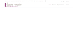 Desktop Screenshot of laurafenoglio.com
